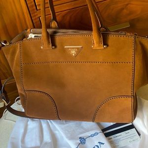 Prada Tote With Crossbody Strap. NWT.